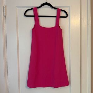 Zara Vibrant Pink Tank Dress